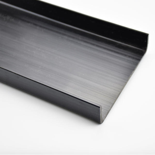 Customized Insulated Pedals PVC Plastic Profiles Extruded U-shaped C Type PC Extrusion Insulating Panel