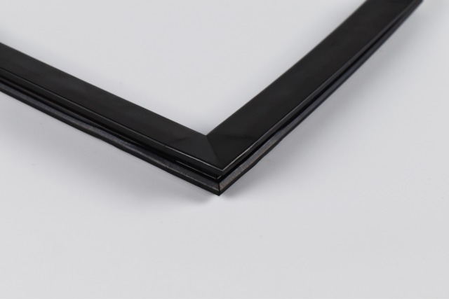 Rubber Corners Custom Mitered Vulcanized Bonded Corners Molding Flexible Corner Edge Trim