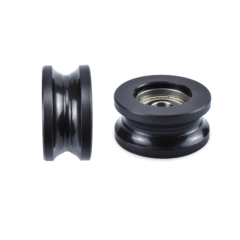 PA66 U Groove Roller Wheel U-type Groove Pulley Nylon Guide Pulley Rolling Bearing Deep Groove Ball/Sliding Bearings Customizable