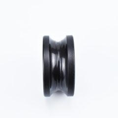PA66 U Groove Roller Wheel U-type Groove Pulley Nylon Guide Pulley Rolling Bearing Deep Groove Ball/Sliding Bearings Customizable