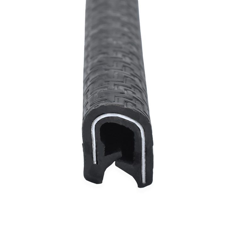 Flexible plastic edge trim