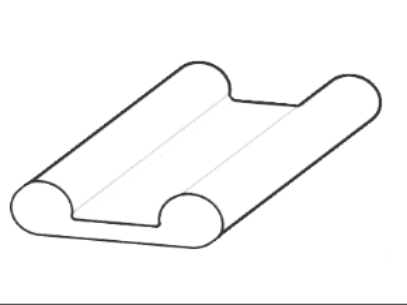 Double P Gate Seal