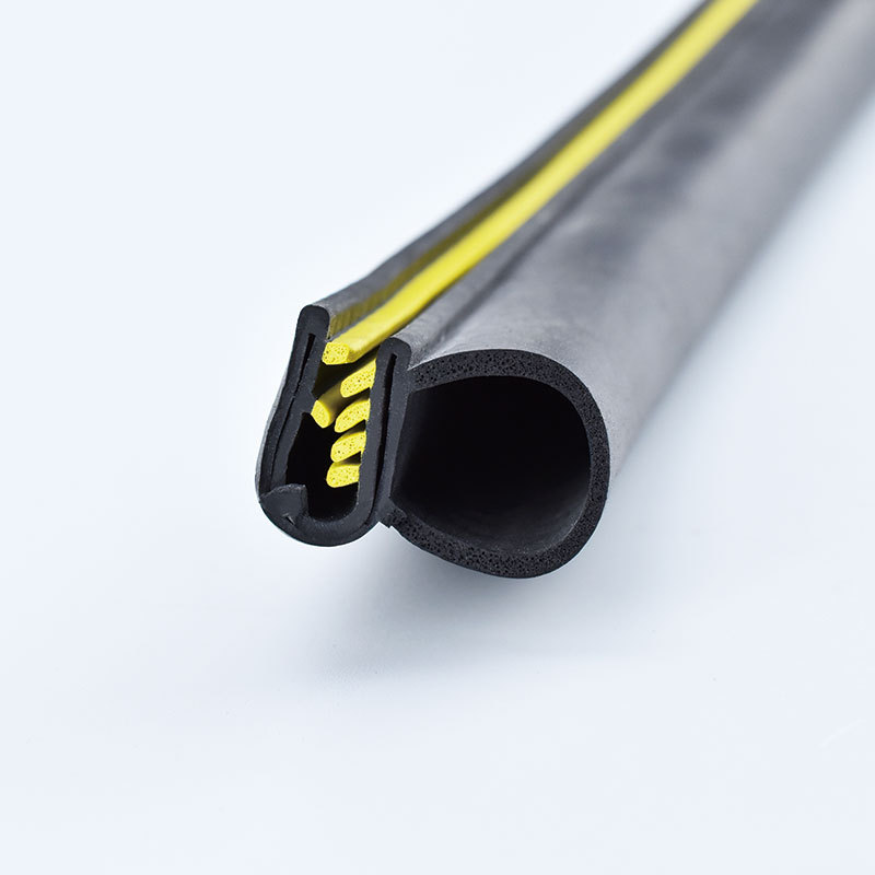 push on edge trim rubber seals