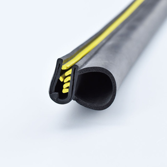 push on edge trim rubber seals