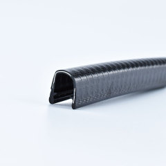black epdm u channel rubber edge guard​