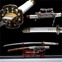 WHOLESALE CUSTOM 41 INCH HANDMADE SAMURAI TACHI-FULL TANG-1060 HIGH CARBON STEEL【ECONOMIC & COMBAT】