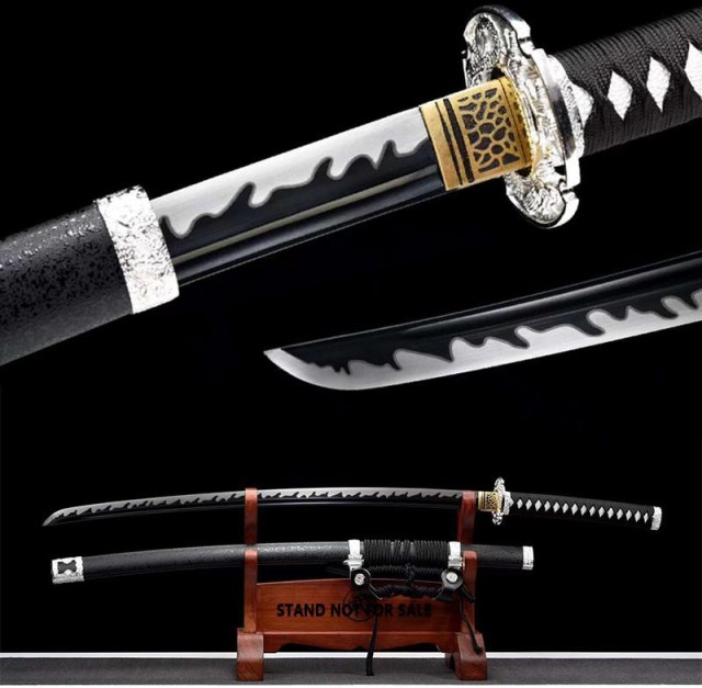 41 INCH HANDMADE SAMURAI TACHI-FULL TANG-1060 HIGH CARBON STEEL【ECONOMIC & COMBAT】