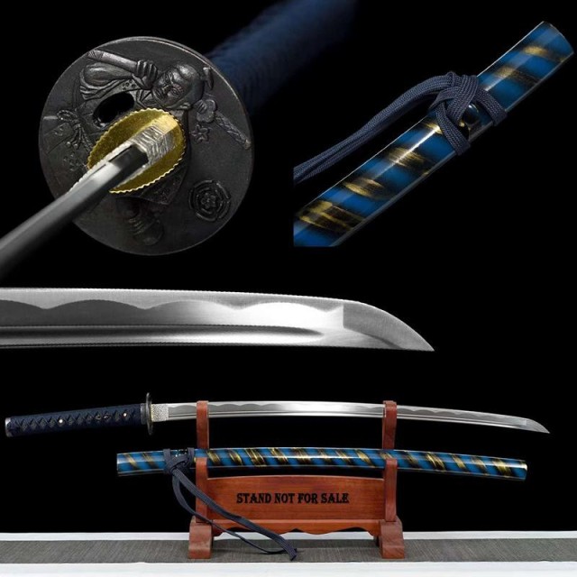 41 INCH HANDFORGED SAMURAI KATANA-FULL TANG-1045 CARBON STEEL【ECONOMIC & IAITO TRAINING】