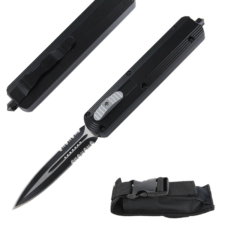 Oem 9.2 Inch Otf Knife -Dagger Point & Combination Edge Automatic Otf Knife