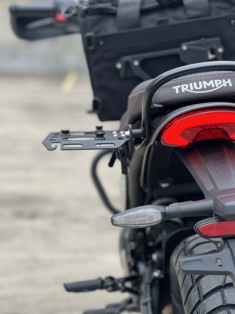 LA® - TRIUMPH Speed 400 / Scrambler 400 X - Tactical style nylon side bags