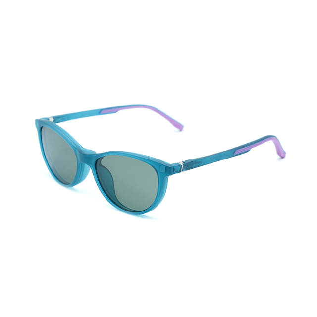 TR90 Double injection Polarized Kids Clip On Sunglasses