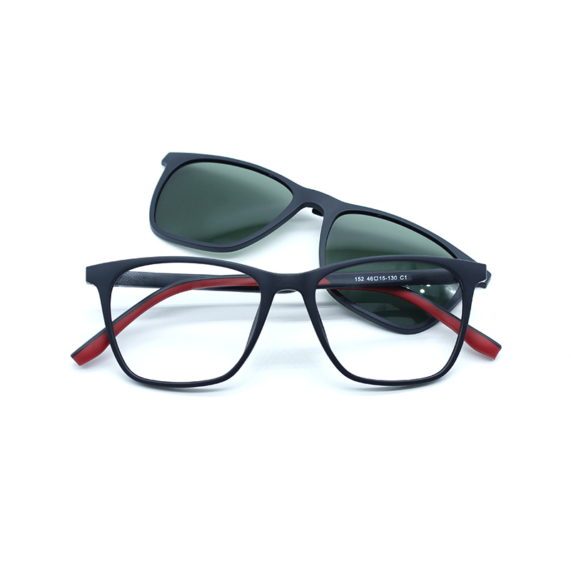 TR90 Double injection Polarized Kids Clip On Sunglasses