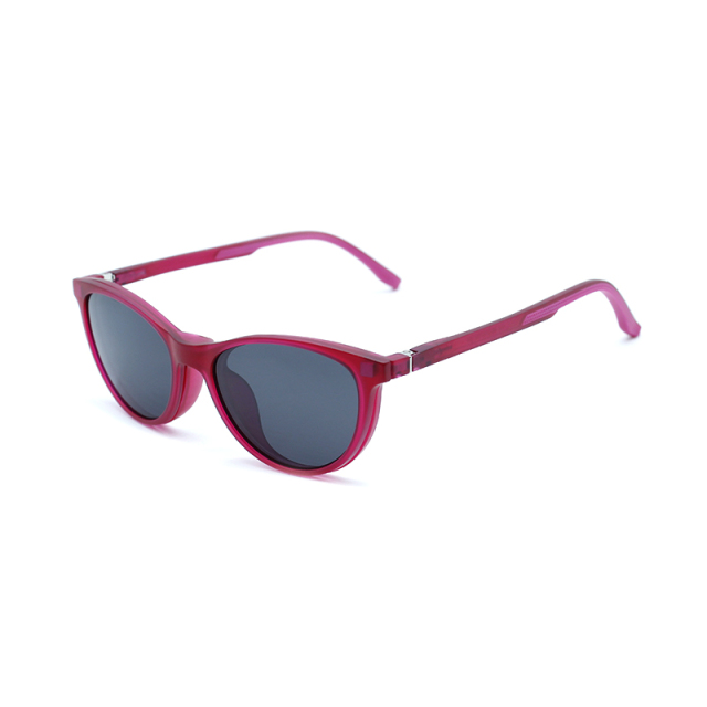 TR90 Double injection Polarized Kids Clip On Sunglasses