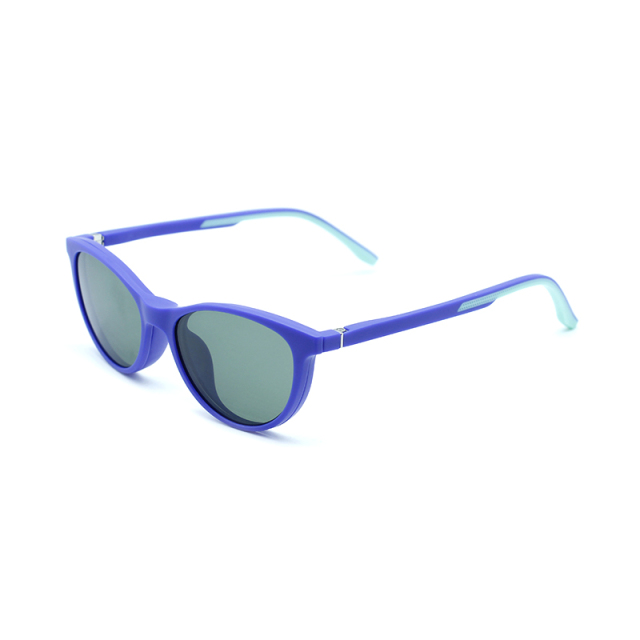 TR90 Double injection Polarized Kids Clip On Sunglasses