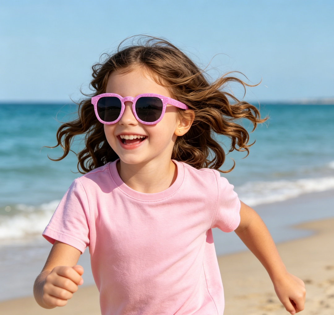 New Design Fashion Square Kids Polarized Sunglasses UV400 Protection