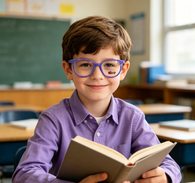 New Design TR90/Rubber Injection Stylish Square Shape Kids optical frames