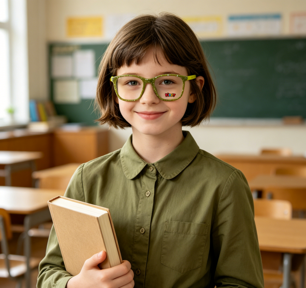 New Design TR90/Rubber Injection Stylish Square Shape Kids optical frames