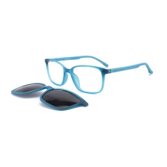 TR90 Double injection Polarized Kids Clip On Sunglasses