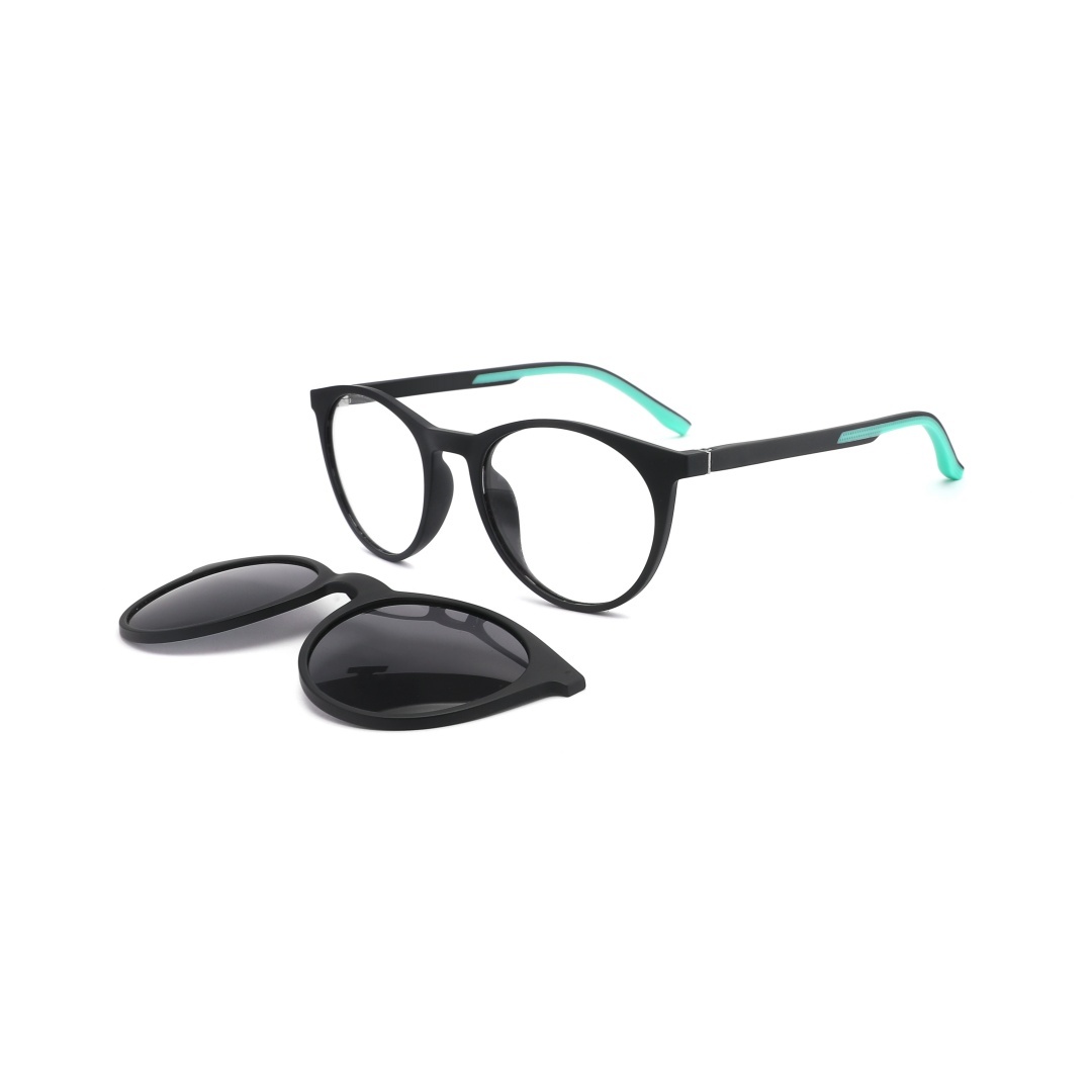 TR90 Double injection Polarized Kids Clip On Sunglasses