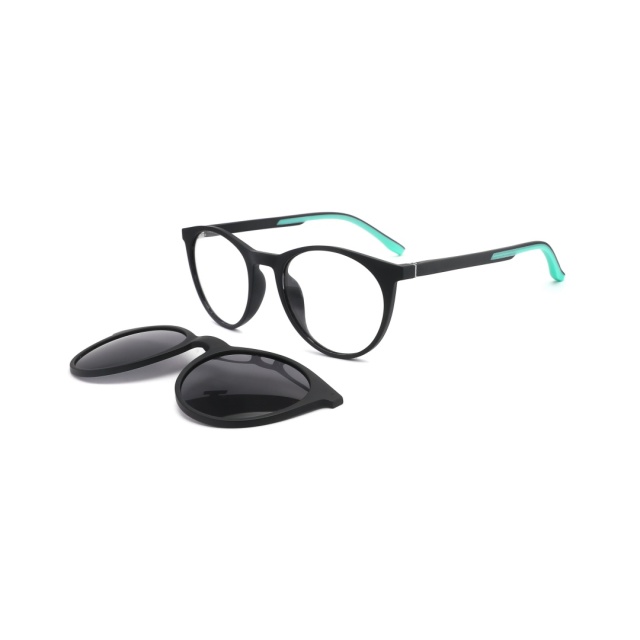 TR90 Double injection Polarized Kids Clip On Sunglasses