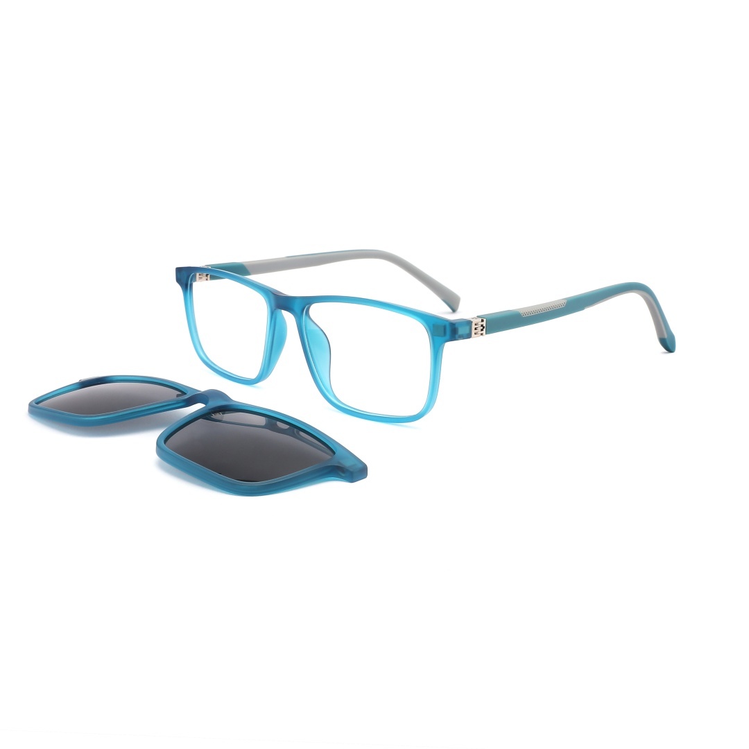 TR90 Double injection Polarized Kids Clip On Sunglasses