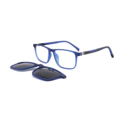 TR90 Double injection Polarized Kids Clip On Sunglasses