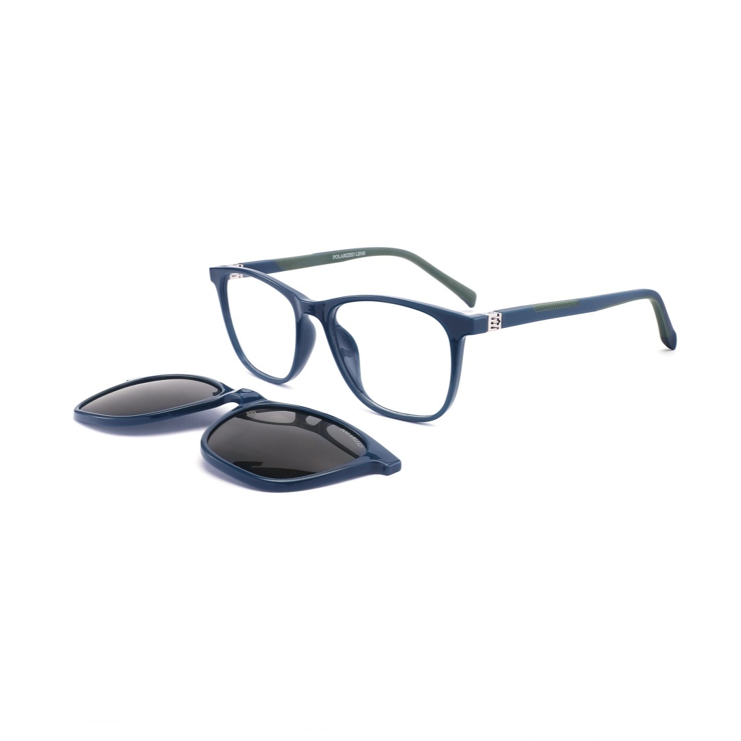 TR90 Double injection Polarized Kids Clip On Sunglasses