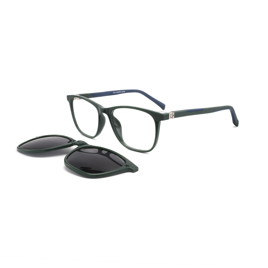 TR90 Double injection Polarized Kids Clip On Sunglasses