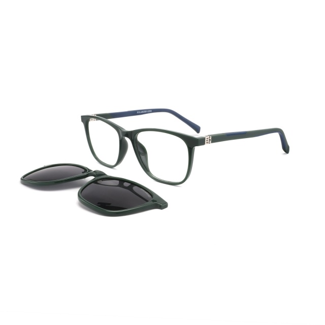 TR90 Double injection Polarized Kids Clip On Sunglasses
