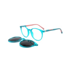 TR90 Double injection Polarized Kids Clip On Sunglasses