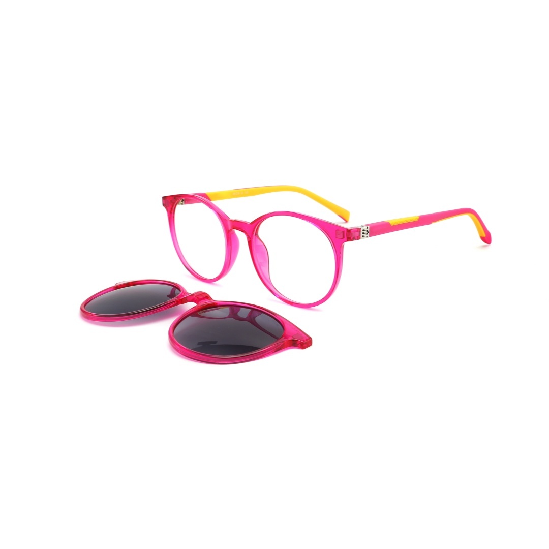 TR90 Double injection Polarized Kids Clip On Sunglasses