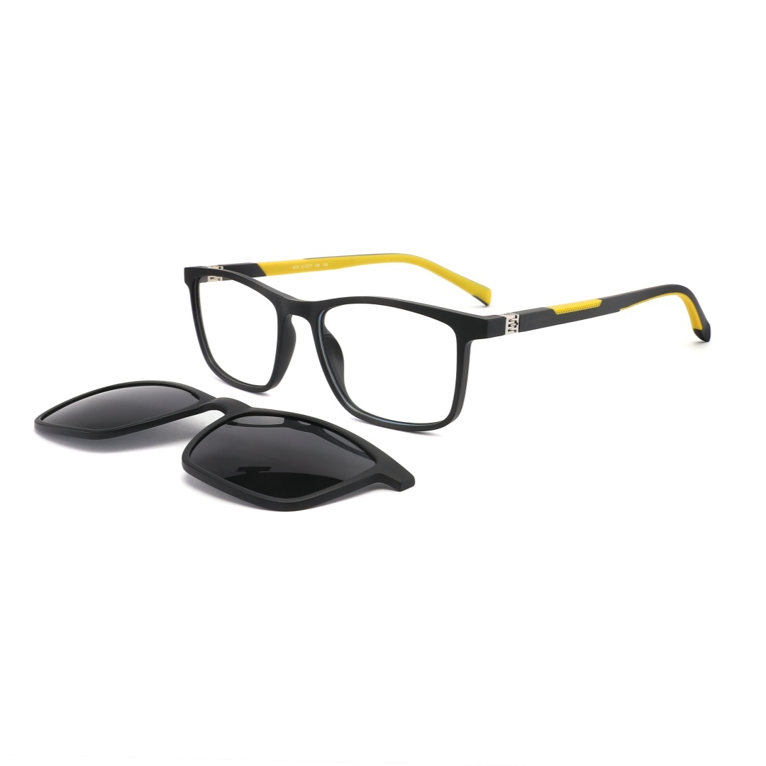 TR90 Double injection Polarized Kids Clip On Sunglasses