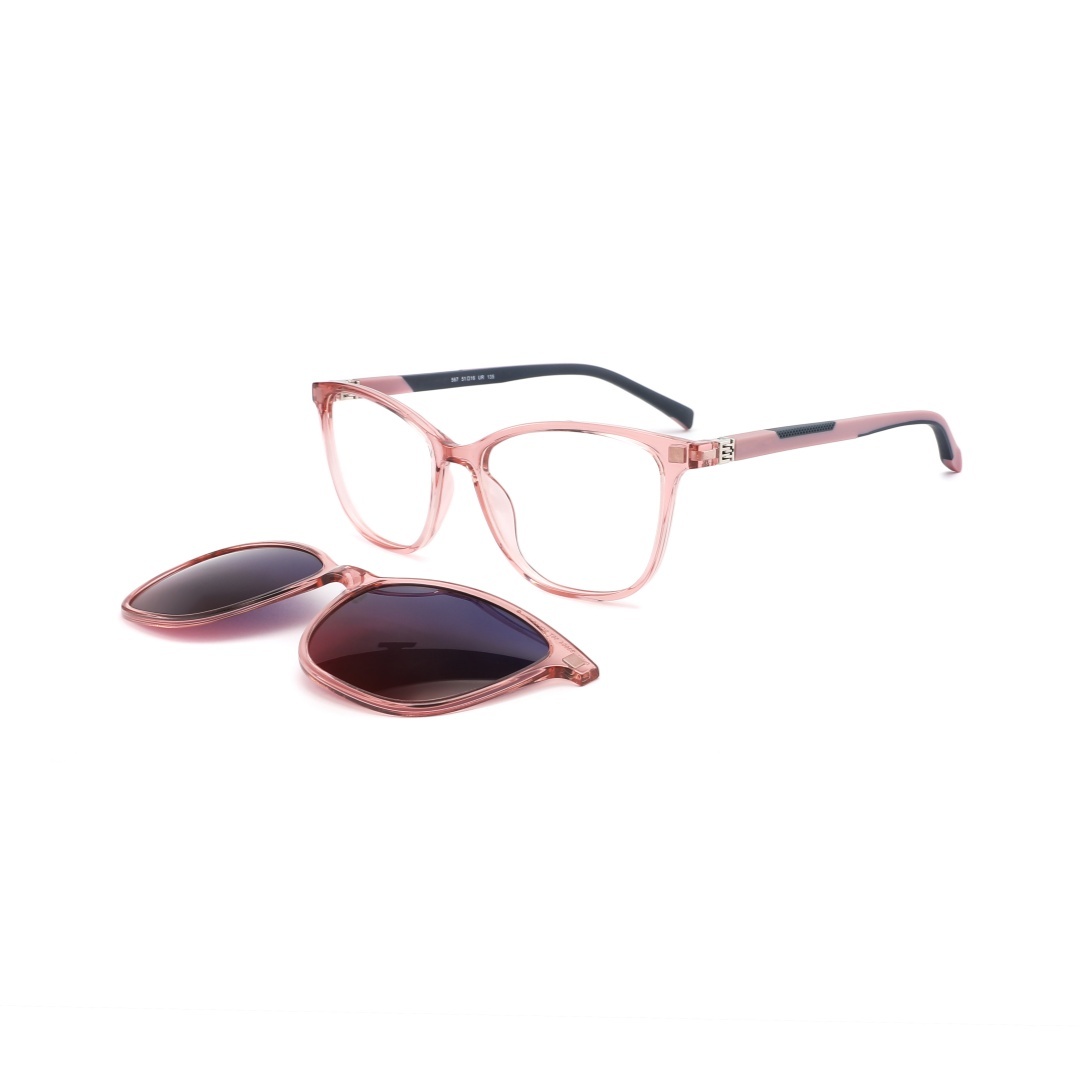 TR90 Double injection Polarized Kids Clip On Sunglasses