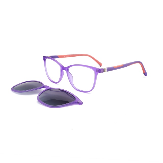 TR90 Double injection Polarized Kids Clip On Sunglasses