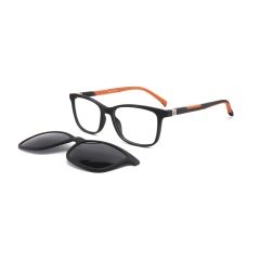 TR90 Double injection Polarized Kids Clip On Sunglasses