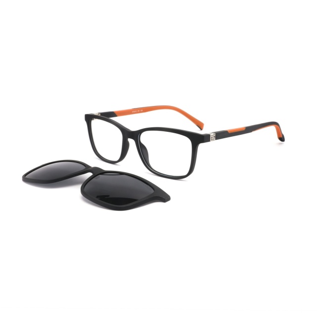 TR90 Double injection Polarized Kids Clip On Sunglasses