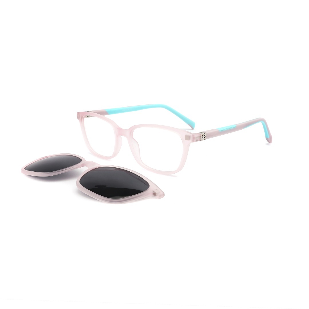 TR90 Double injection Polarized Kids Clip On Sunglasses
