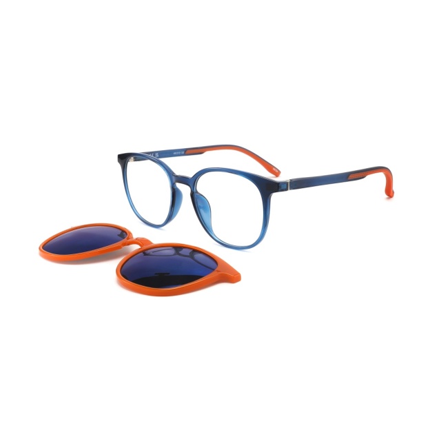 TR90 Double injection Polarized Kids Clip On Sunglasses