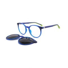 TR90 Double injection Polarized Kids Clip On Sunglasses