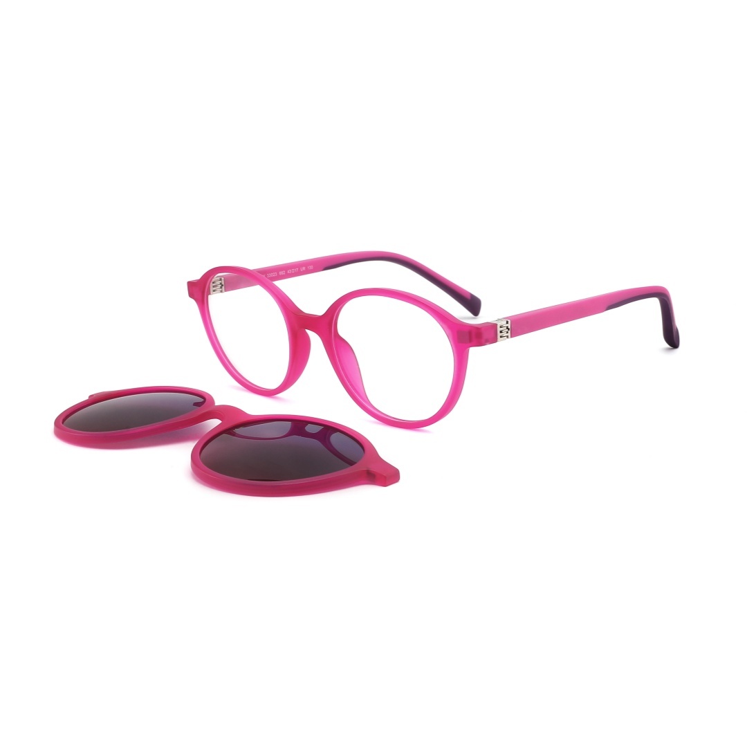 TR90 Double injection Polarized Kids Clip On Sunglasses