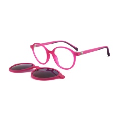 TR90 Double injection Polarized Kids Clip On Sunglasses