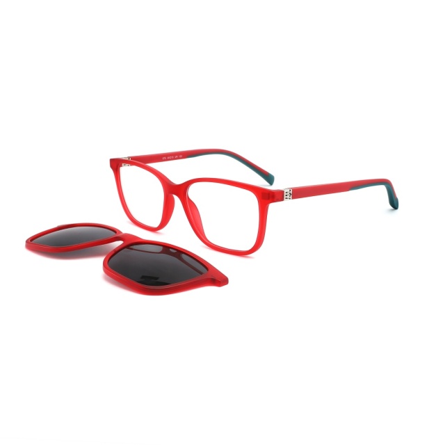 TR90 Double injection Polarized Kids Clip On Sunglasses