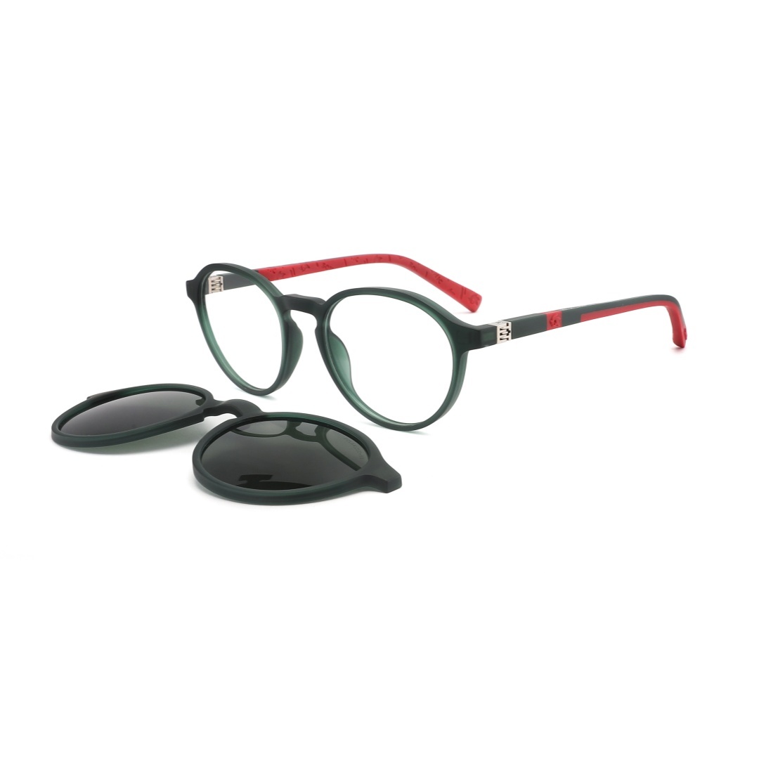 TR90 Double injection Polarized Kids Clip On Sunglasses