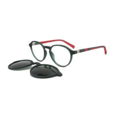TR90 Double injection Polarized Kids Clip On Sunglasses
