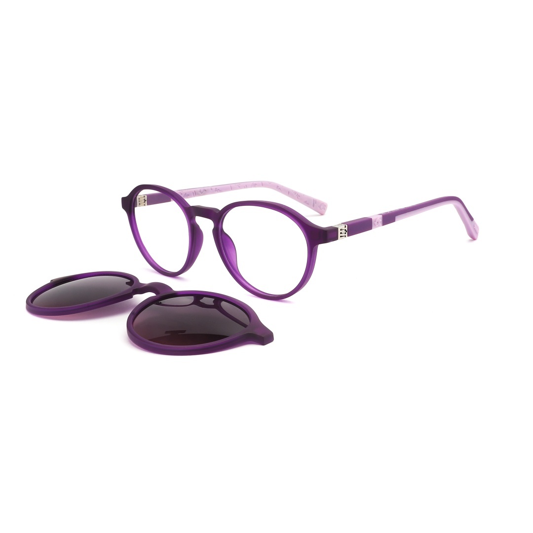 TR90 Double injection Polarized Kids Clip On Sunglasses