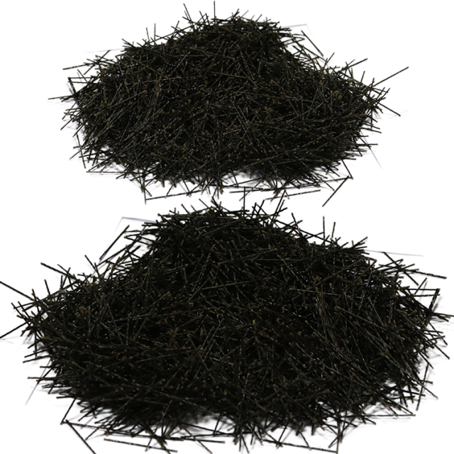 Structural type short cut basalt fiber