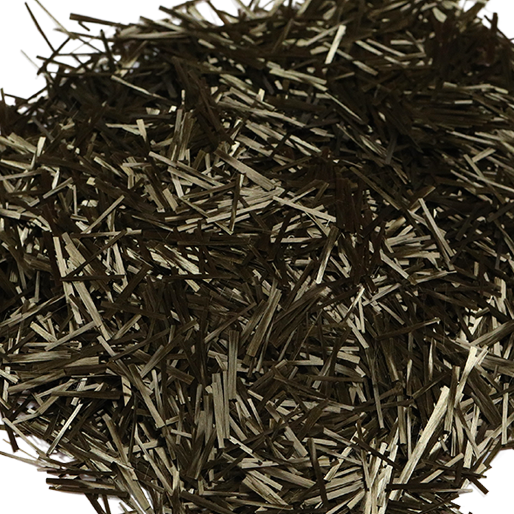 Basalt fiber chopped strand for asphalt concrete
