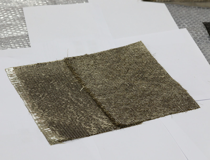 Basalt fiber knitted felt