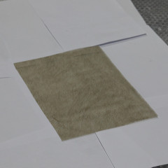 Basalt fiber thin felt