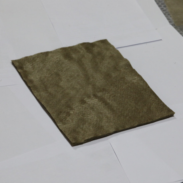 Basalt fiber needle felt